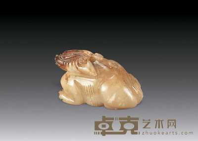 明 玉瑞兽 长5cm